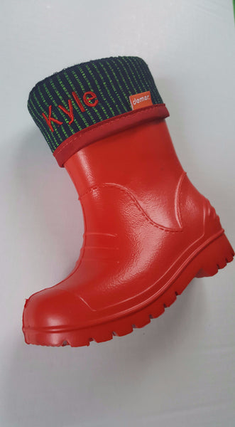 Personalised Dino Welly Boots